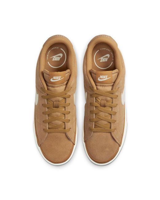 nike court royale suede wheat
