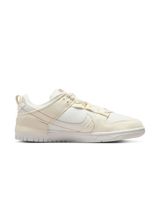 Nike White Dunk Low Disrupt 2