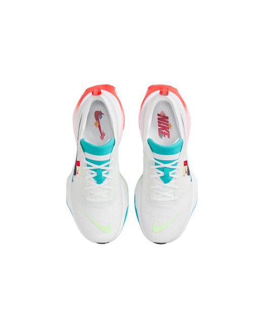 Nike White Invincible 3 Road Running Shoes for men