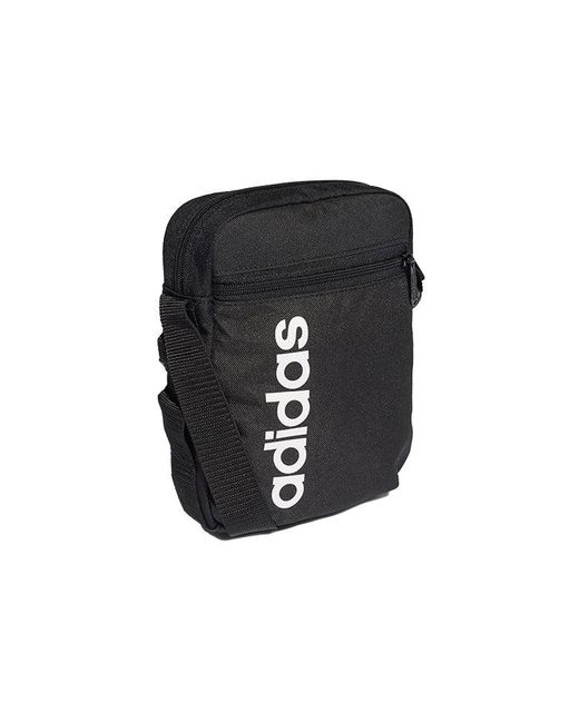 Adidas Black Linear Core Organizer Bag for men