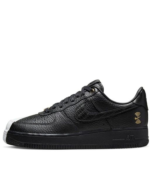 Nike Black Air Force 1 Low 'Anniversary Edition' for men