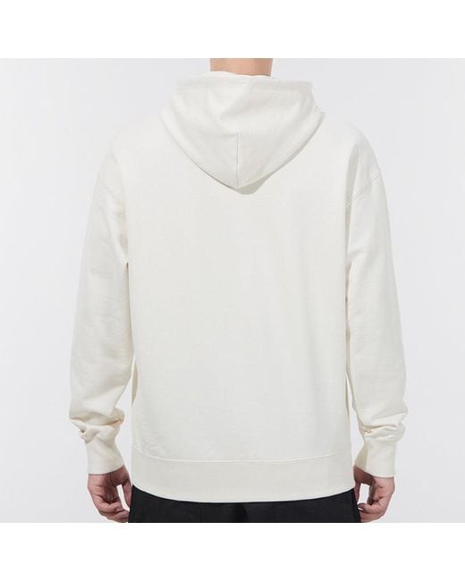 PUMA White Limited Cny Knit Hooded Stay Warm Athleisure Casual Sports Pullover for men
