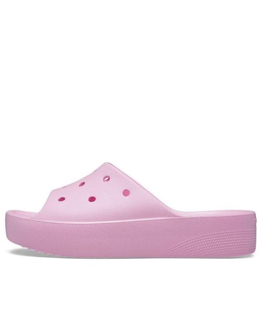 CROCSTM Pink (Wmns) Classic Platform Sandals