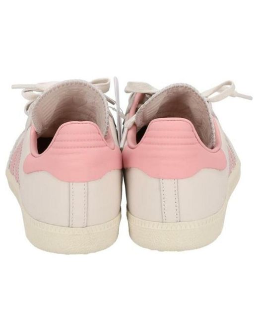 Adidas White X Pharrell Humanrace Samba 'Aluminium' for men