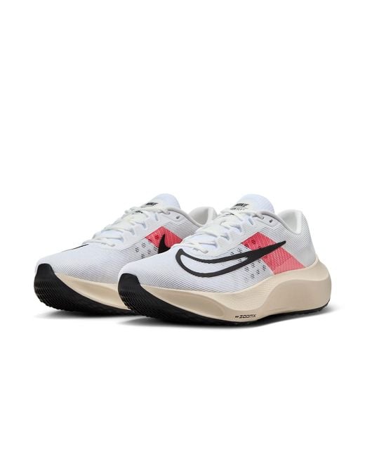 Nike White Zoom Fly 5 'Eliud Kipchoge' for men