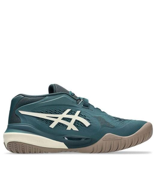 Asics Blue Gel-Resolution X Wide 'Saxon Birch' for men