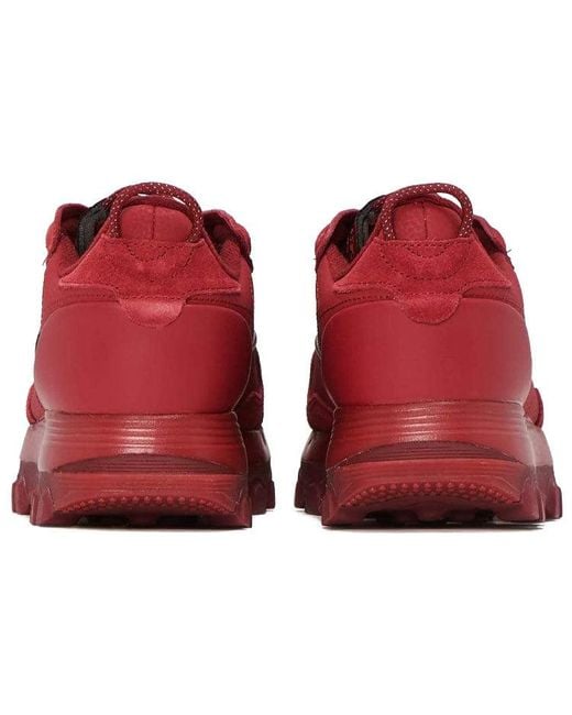 Reebok Red (Wmns) Cardi B X Classic Leather 'Triathlon'