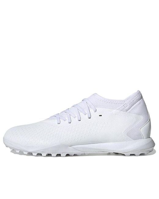 Adidas White Predator Accuracy.3 Tf 'Pearlized Pack' for men
