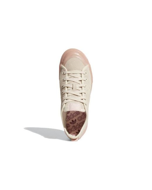 Adidas White (Wmns) Nizza Rf Platform 'Vapour'