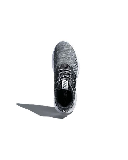 Adidas Black Alphabounce Rc 'Dark Heather' for men