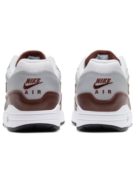 Nike White Air Max 1 Premium 'Mystic Dates' for men
