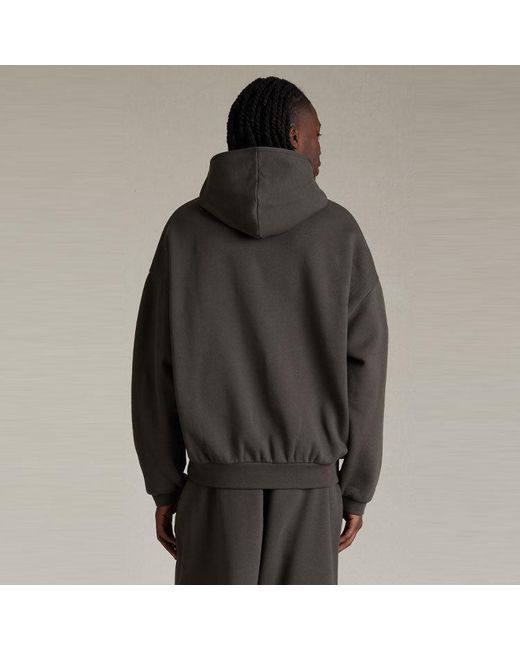 Fear Of God Gray Ss24 Hoodie 'Ink' for men