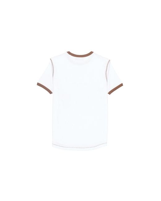 Drew House White Secret Ringer T-Shirt for men