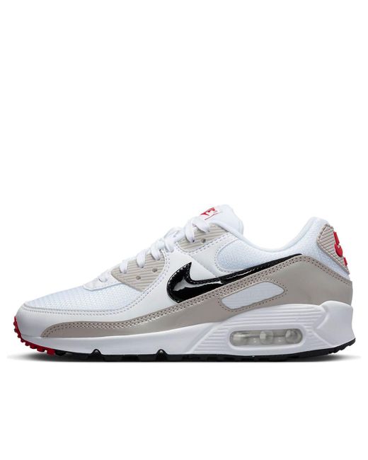 Nike White (Wmns) Air Max 90 'Light Iron Ore'