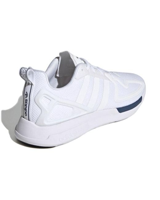 Adidas White Zx 2K Flux Tech' for men
