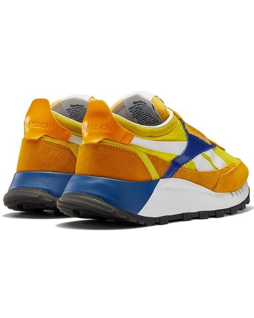 Reebok Yellow Classic Leather Legacy 'Collegiate' for men