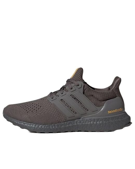 Adidas Brown Ultraboost 1.0 'Charcoal Semi Spark' for men