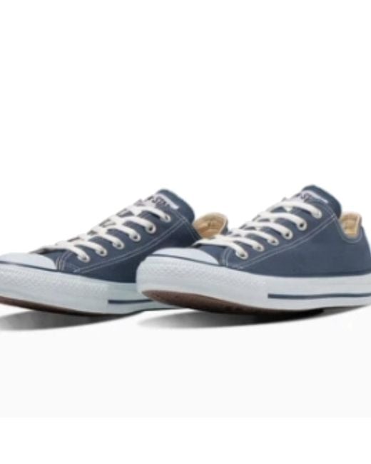 Converse Blue Canvas All Star Ox for men