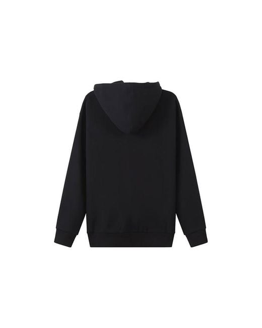 Gucci Black (Wmns) Logo Love Parade Cotton Hoodie