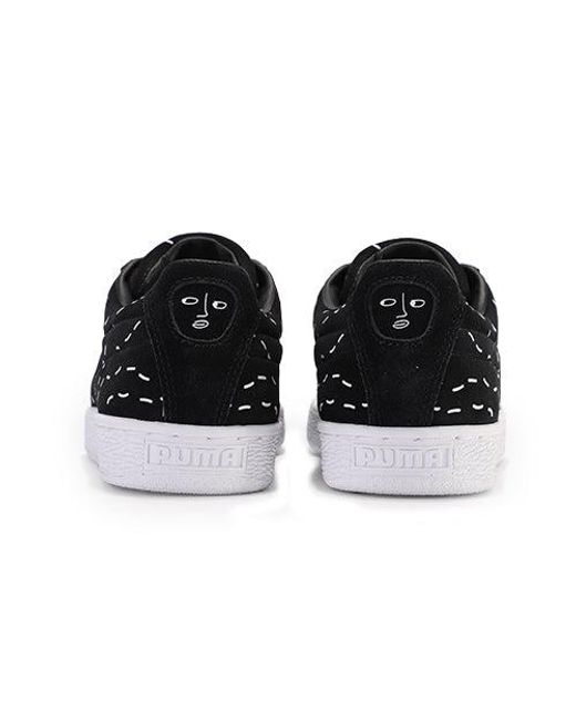 PUMA Black X Shantell Martin Suede for men