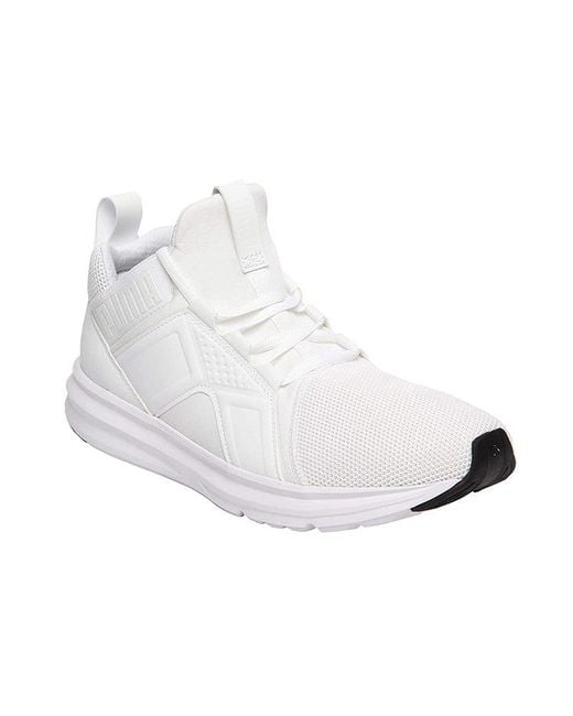 PUMA White Enzo Mesh for men