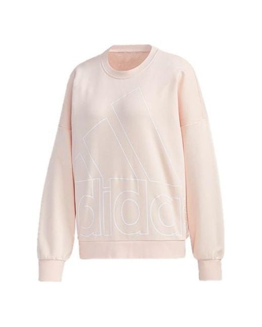 Adidas Pink (Wmns) Graphic Sweatshirt