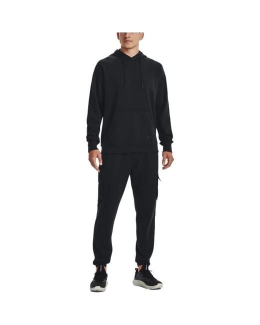 Under Armour Blue Heavyweight Terry Hoodie for men