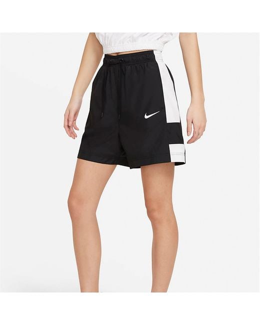 Nike Black (Wmns) As W Sportswear Rpl Essntl Gx Hr Sho