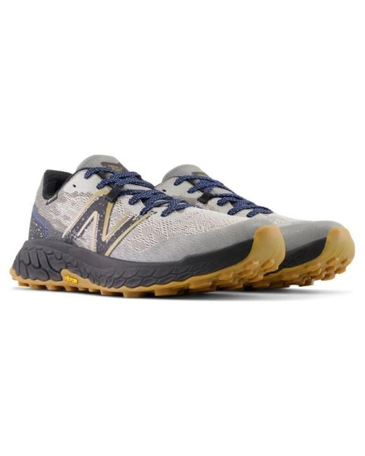New Balance Gray Fresh Foam X Hierro V7 Gore-Tex Running Shoes for men