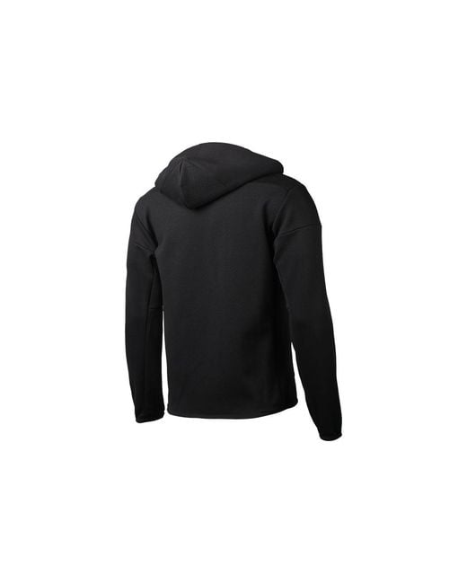 Adidas Black Real Zne Real Madrid Soccer/Football Sports Hooded Jacket for men