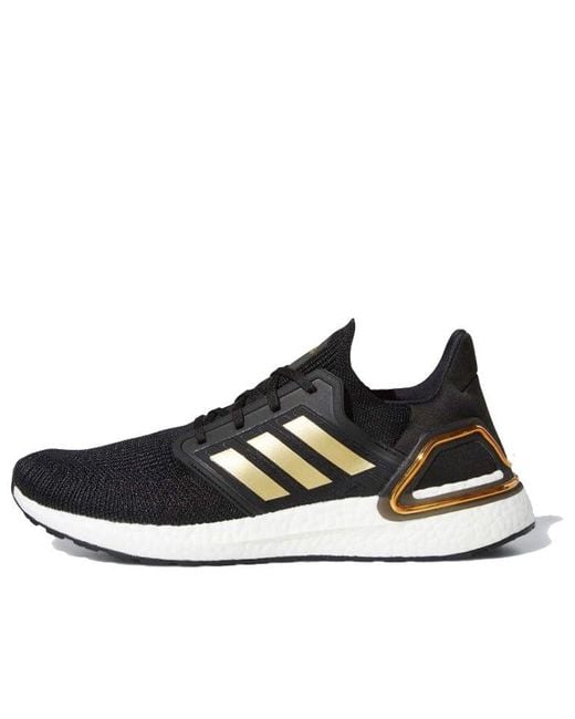 Adidas Black Ultraboost 20 Metallic' for men
