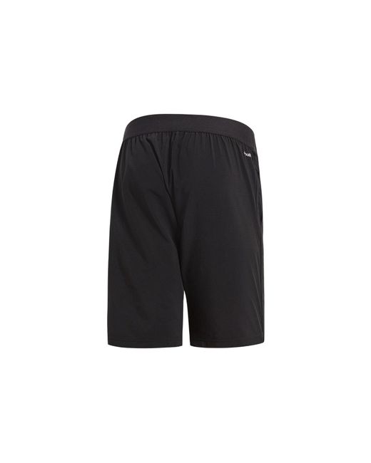 adidas Adida Oid Coor A Ogo Printing Eatic Waitband Port Hort Back in Black  for Men | Lyst