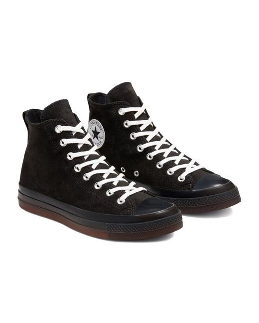 Converse Black Chuck Taylor All Star Cx Suede High Wild Mango' for men