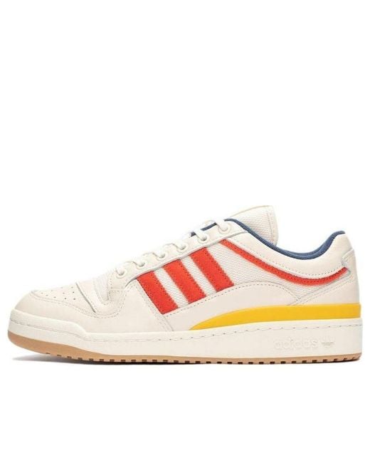 Adidas White Wood Wood X Forum Low for men