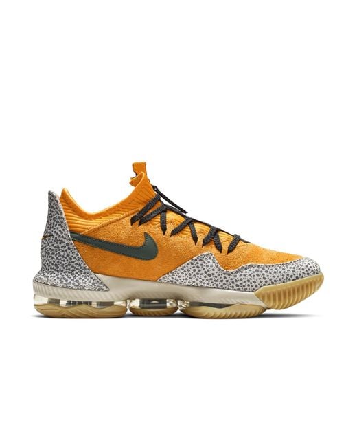 Nike Orange X Atmos Lebron 16 Low 'Safari' for men