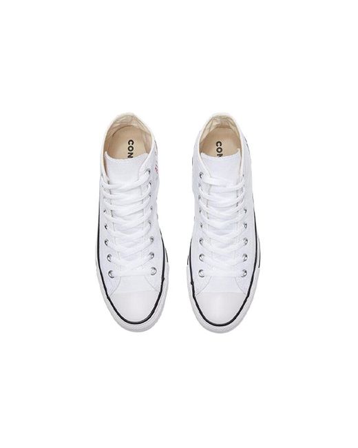 Converse White Chuck Taylor All Star High 'Oversized Logo' for men