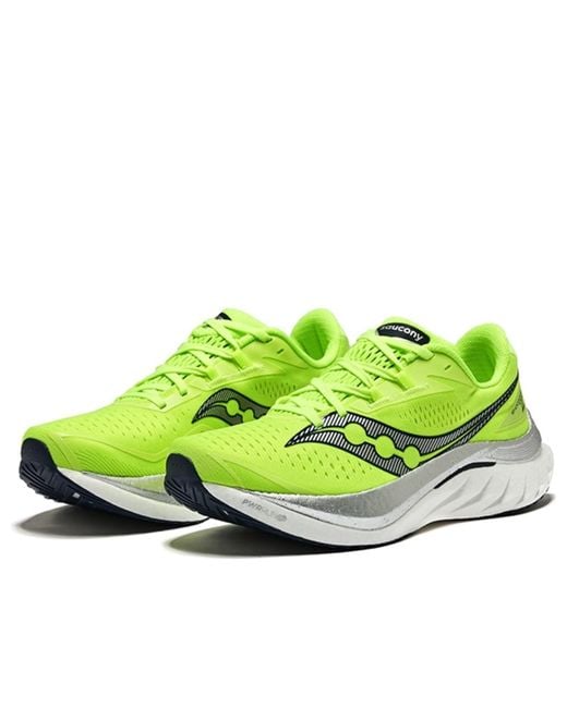 Saucony Green Endorphin Speed 4 'Citron' for men