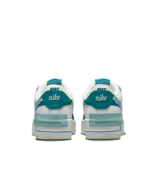 Nike Blue (Wmns) Air Force 1 Low Shadow Whisper'