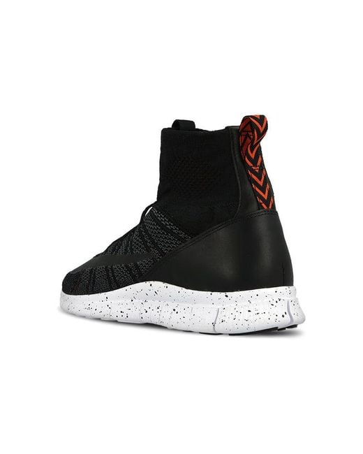 Nike Black Free Flyknit Mercurial for men
