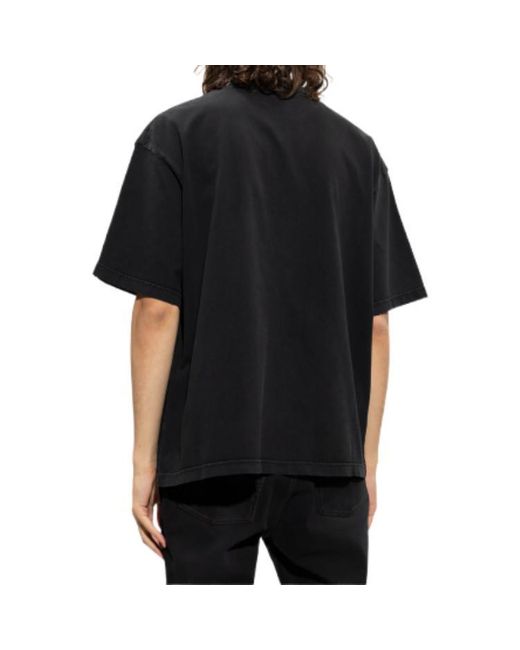 Balenciaga Black Bb Be Different T-Shirt Medium Fit for men