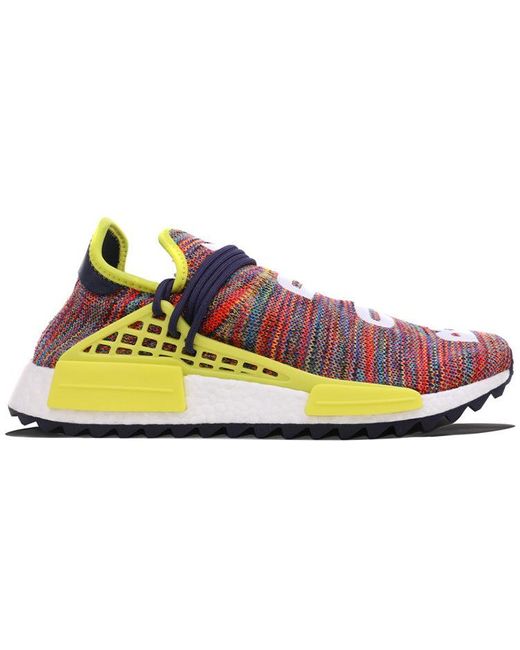 Adidas Yellow X Pharrell Nmd Hu Trail 'Noble Ink' for men