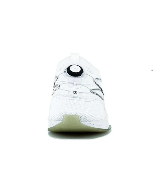 PUMA White Tsugi Disc Low Top Running Shoes for men