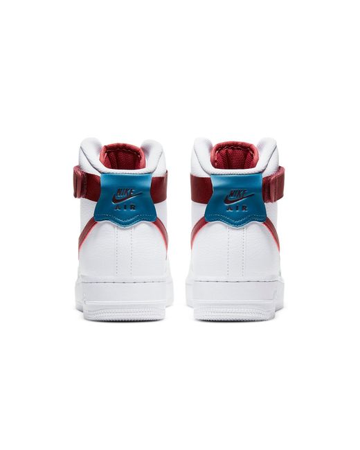 Nike Red (Wmns) Air Force 1 High Team'