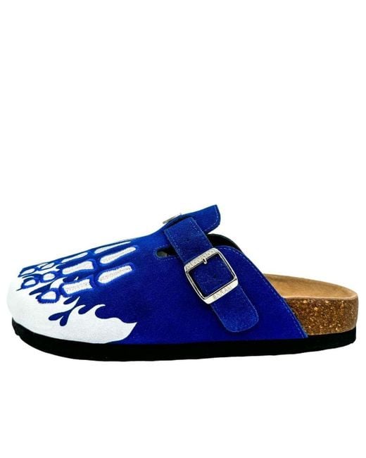 OMNEWYORK Octavious Marks Clog 'Sub Zero' in Blue for Men | Lyst