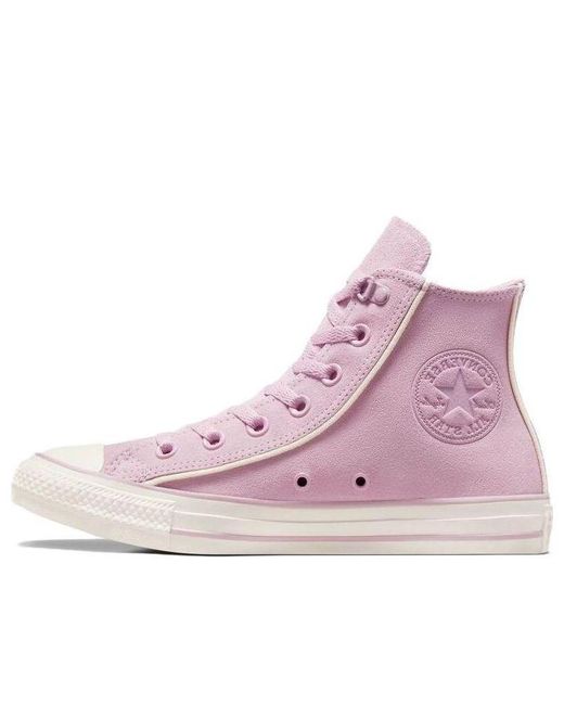 Converse Purple Chuck Taylor All Star Suede High Top for men