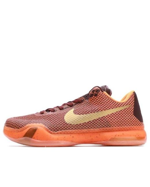 Nike Orange Kobe 'Silk' for men