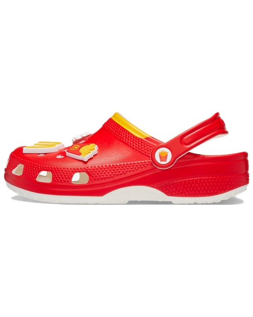 CROCSTM Red Classic Clog 'Mcdonald's'