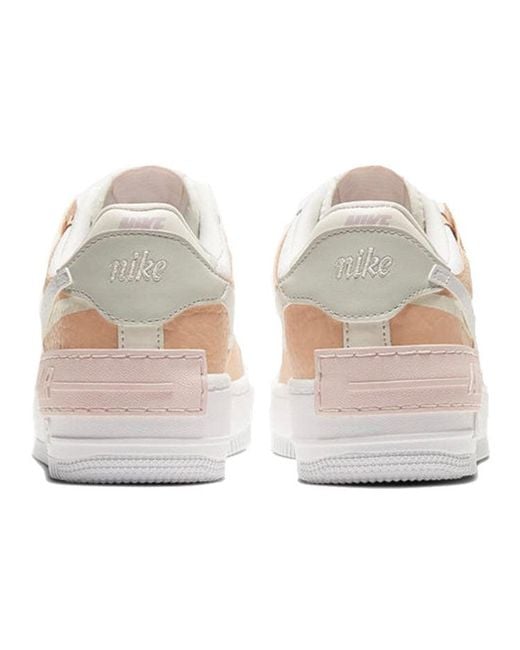 Nike White (Wmns) Air Force 1 Shadow Se 'Spruce Aura'