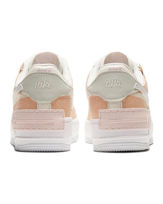 Nike White (Wmns) Air Force 1 Shadow Se 'Spruce Aura'