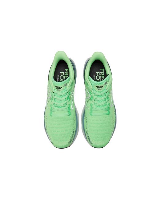 New Balance Green Fresh Foam X 1080 V12 Running Shoe for men